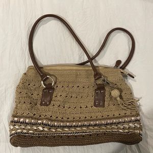 Crochet hand bag